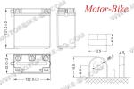 АКУМУЛАТОР 6V/11Ah 6N11A-3A UNIBAT-2